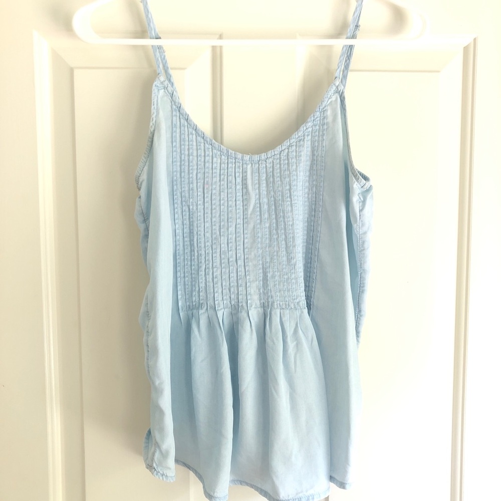 Cotton Spaghetti Strap Blouse